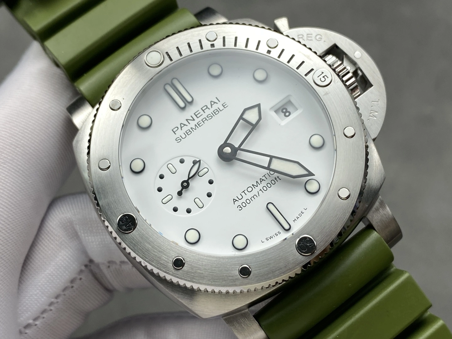 Lightweight CBD Factory Panerai Submersible QuarantaQuattro Bianco 44mm PAM01226 1:1 Super Clone – DDP.900 Movement 414